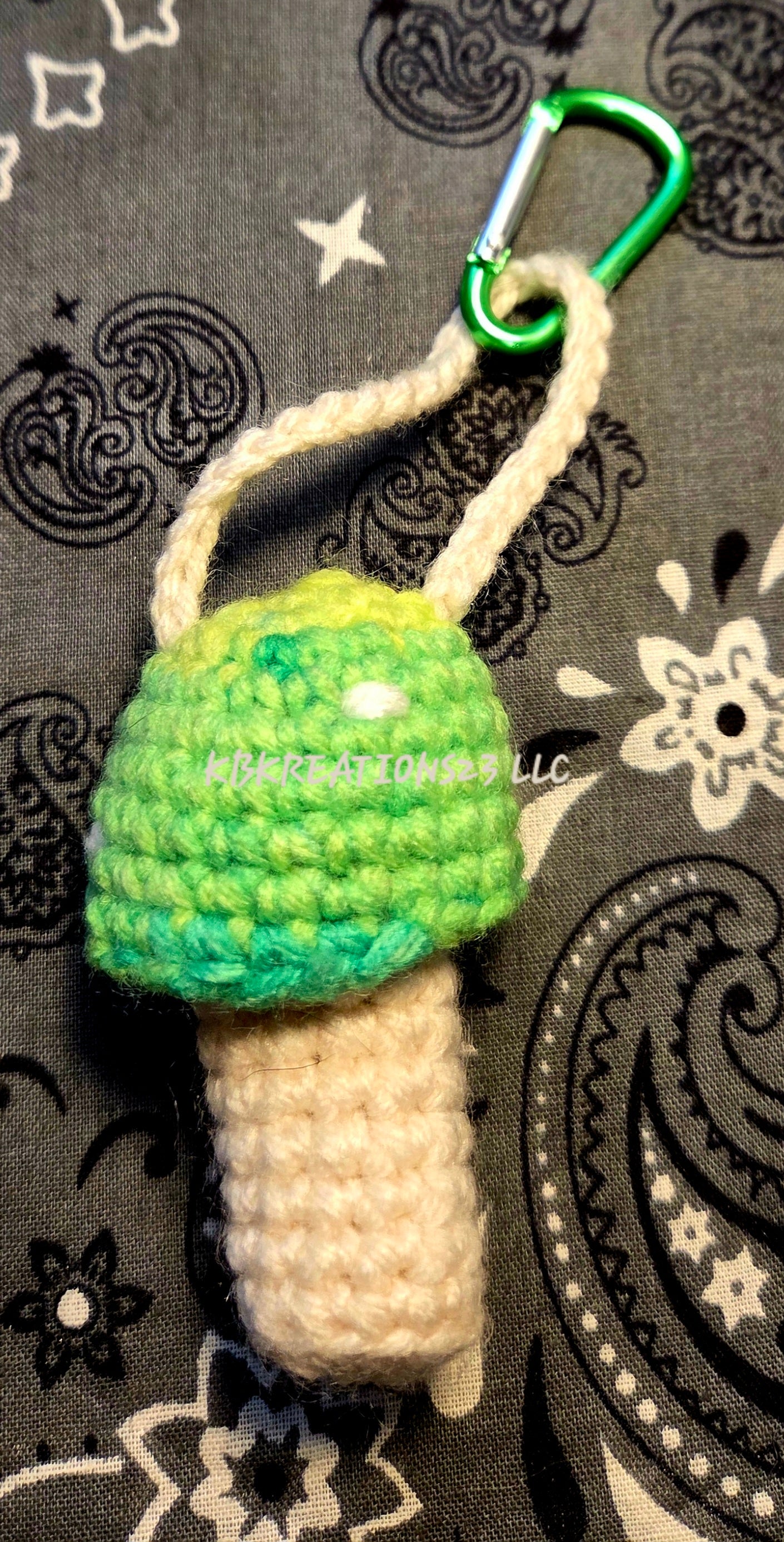 Mushroom Chapstick Holder w/Chapstick