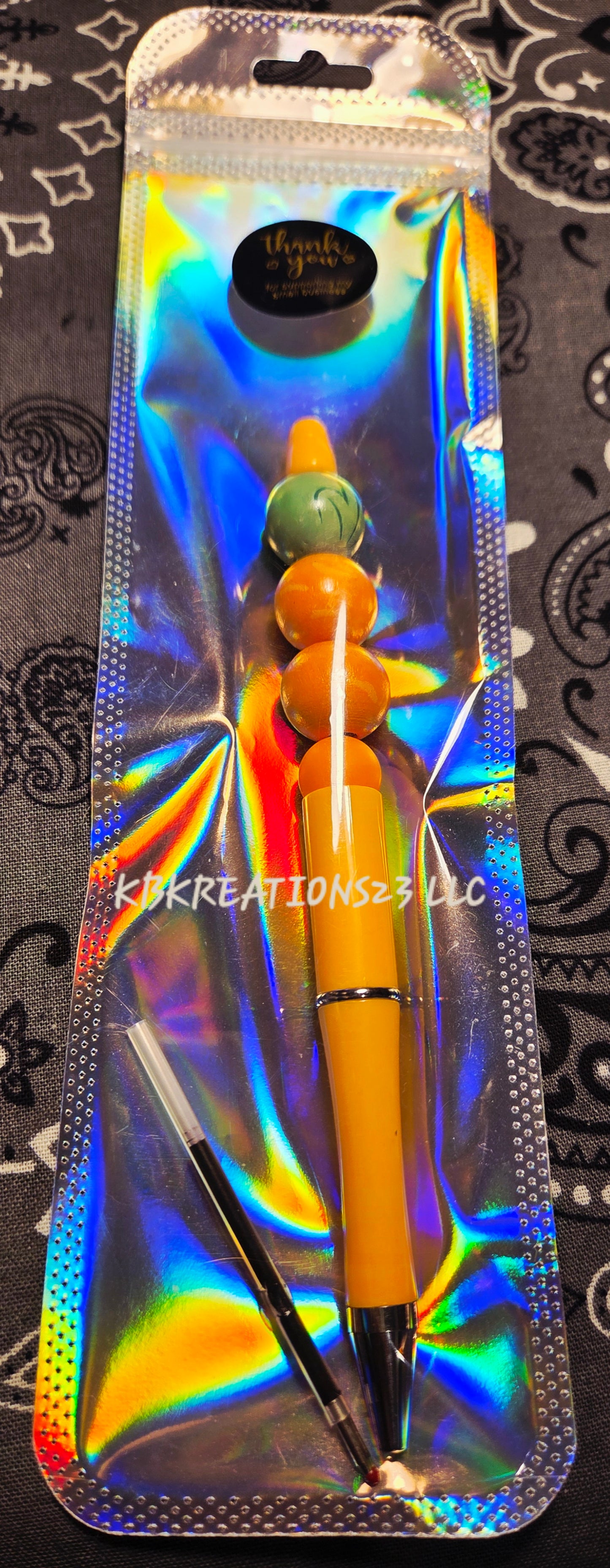 Beaded Pens w/Refill