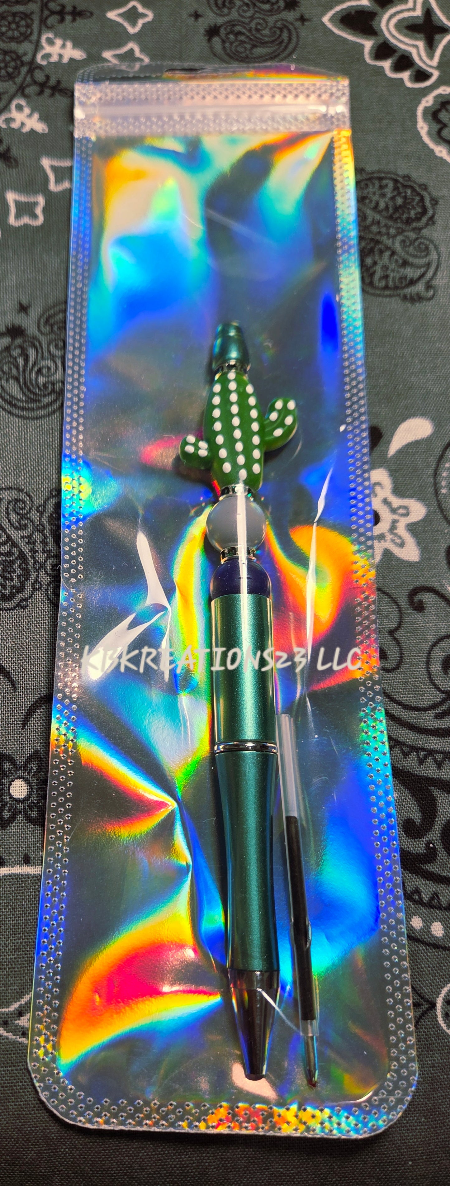 Beaded Pens w/Refill