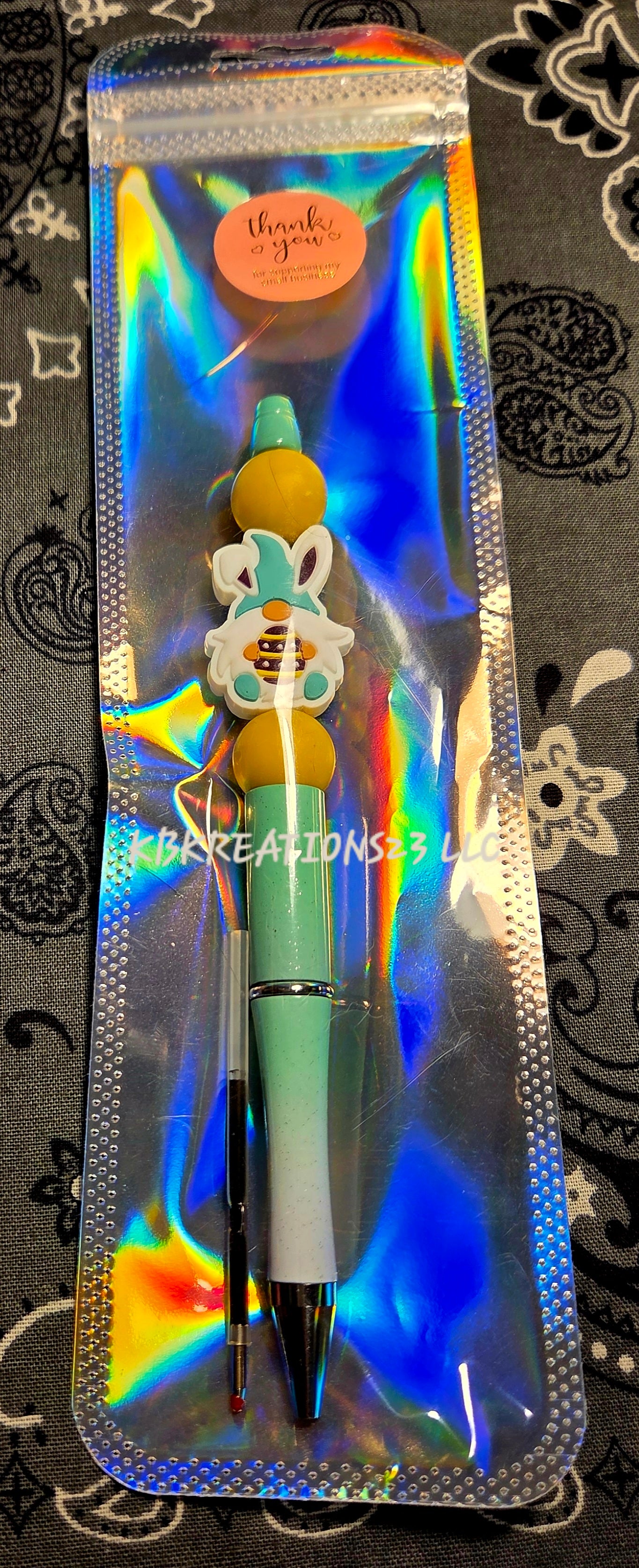 Beaded Pens w/Refill