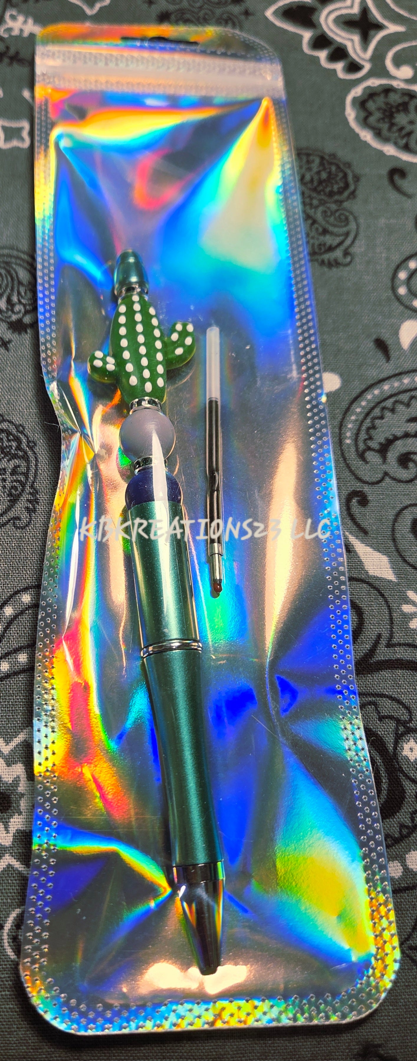 Beaded Pens w/Refill