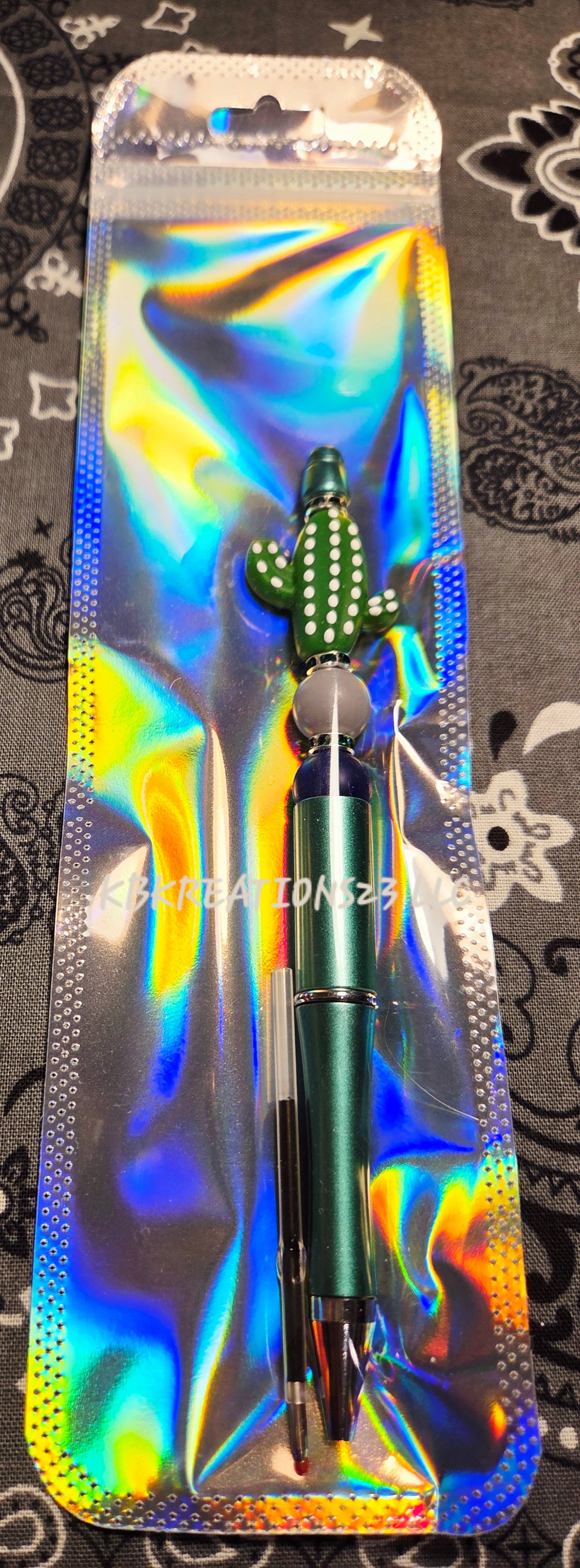 Beaded Pens w/Refill