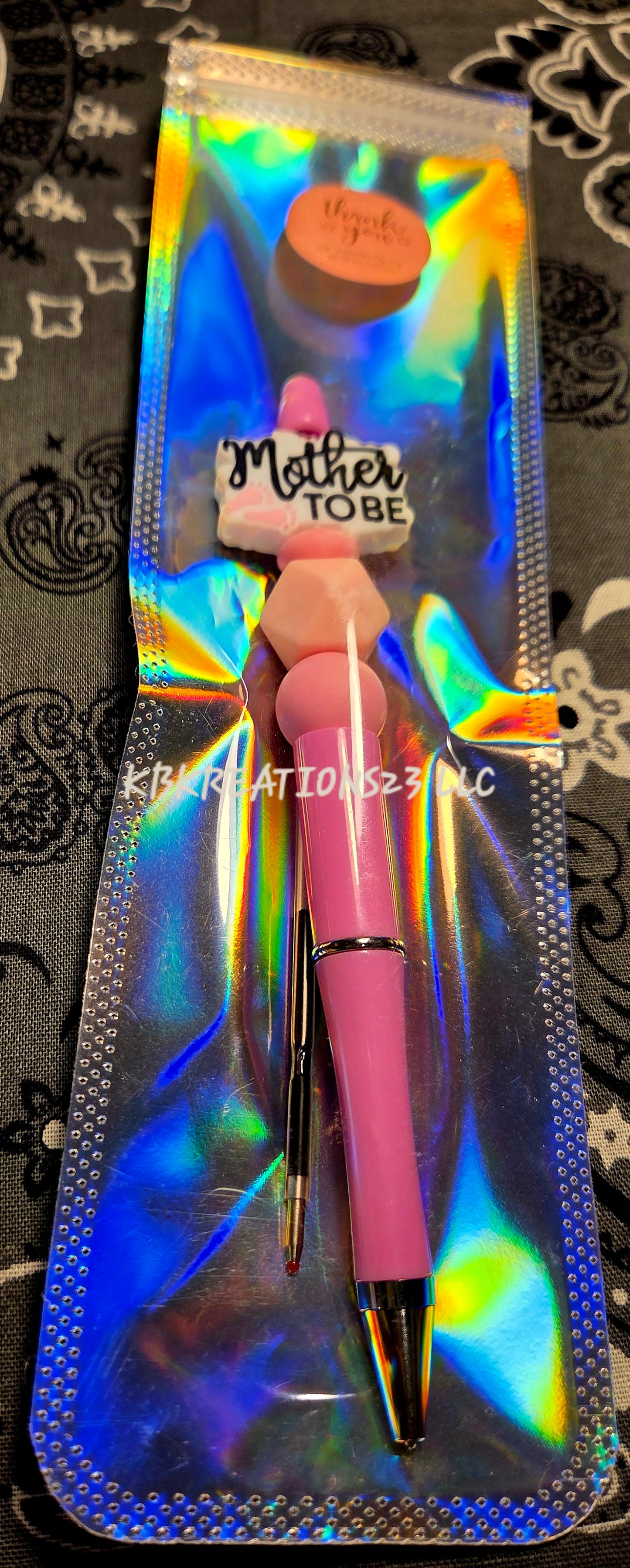 Beaded Pens w/Refill