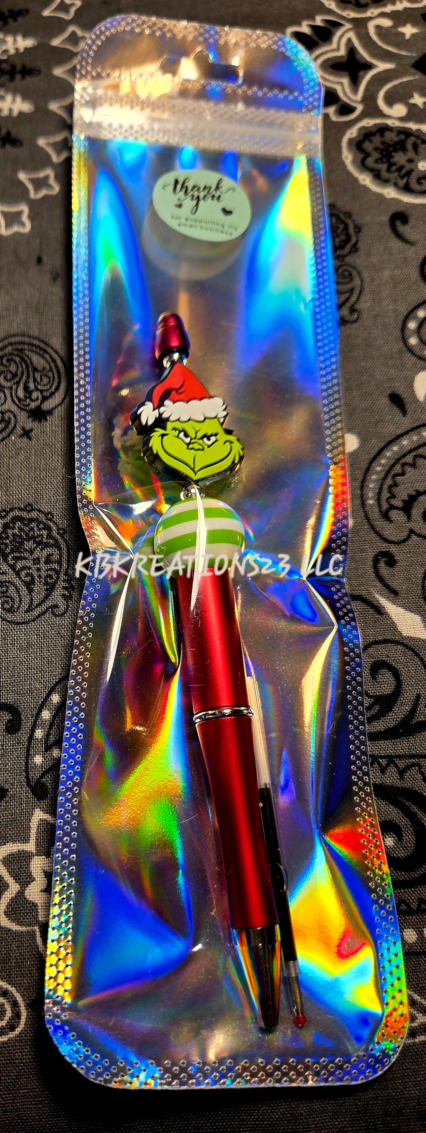 Beaded Pens w/Refill