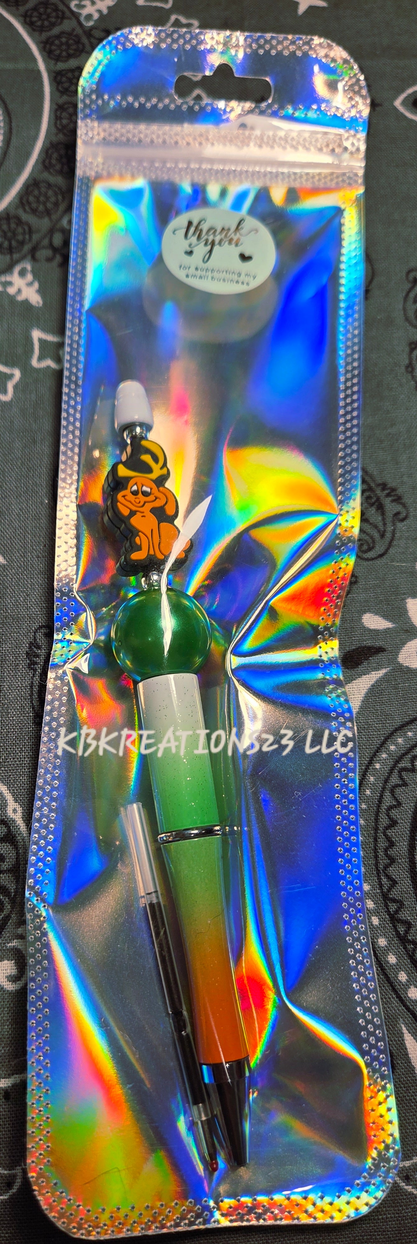 Beaded Pens w/Refill