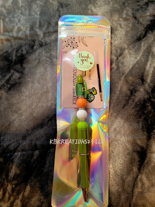 Beaded Pens w/Refill